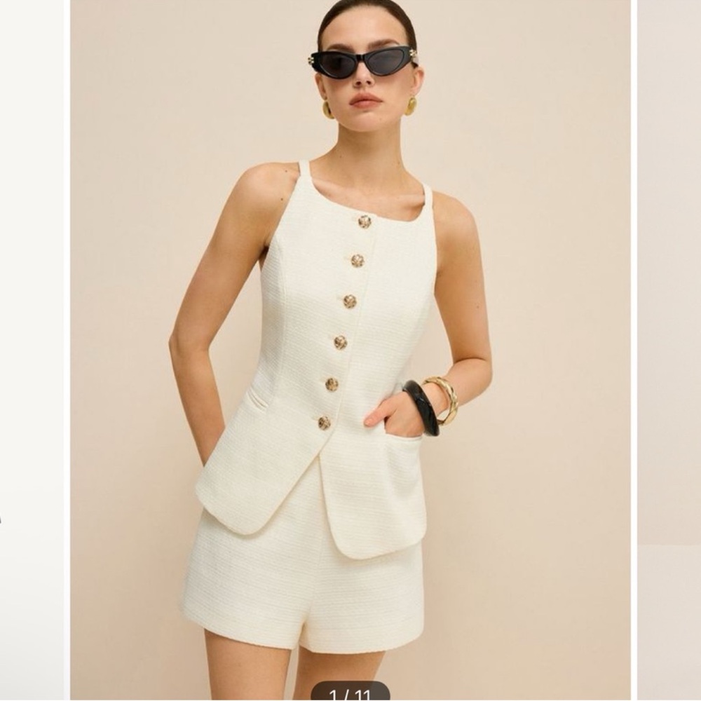 Commense tweed 2 piece set